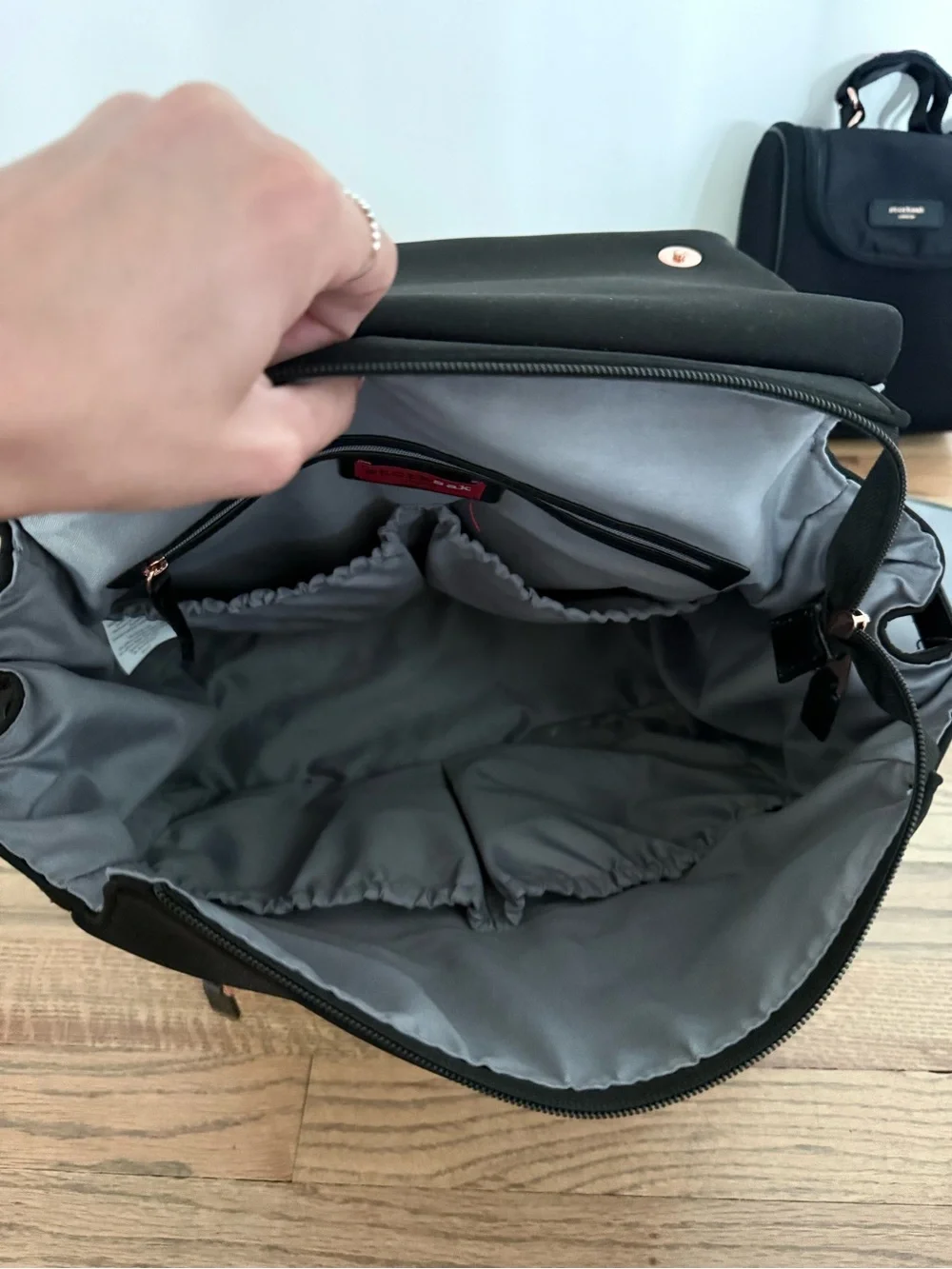 Storksak St James Convertible Diaper Bag Set